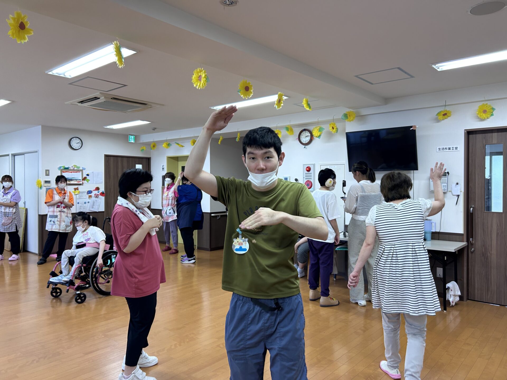 音楽療法　ダンスの日